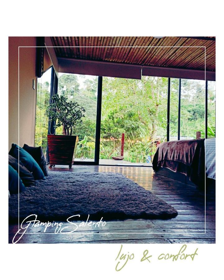 Glamping Salento Con Jacuzzi Climatizado Hotel Exterior foto